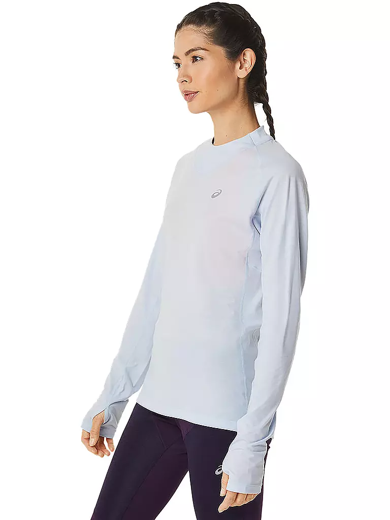 ASICS | Damen Laufshirt Winter Run LS Top | hellblau