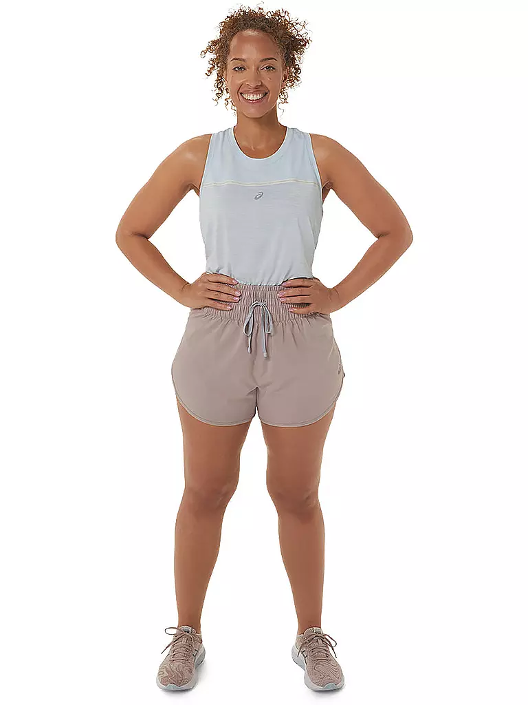 ASICS | Damen Laufshort Nagino™ 4IN Run | dunkelblau