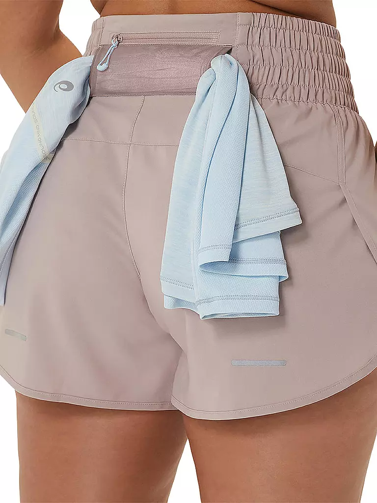 ASICS | Damen Laufshort Nagino™ 4IN Run | dunkelblau