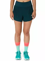 ASICS | Damen Laufshort Road 3,5 in | petrol