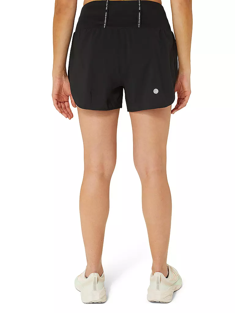 ASICS | Damen Laufshort Road 3,5 in | schwarz