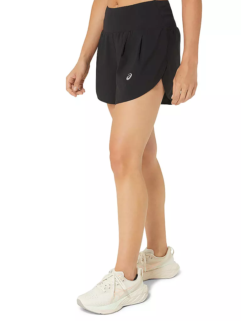 ASICS | Damen Laufshort Road 3,5 in | schwarz