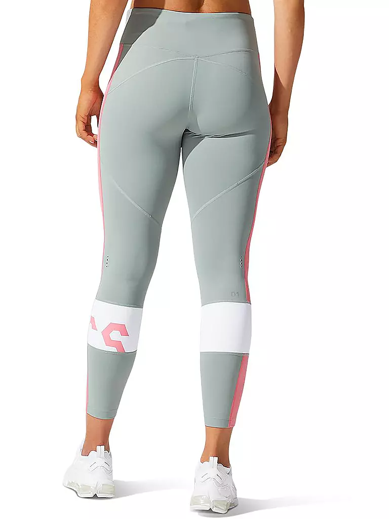 ASICS | Damen Lauftight Color Block Cropped Tight 2 | türkis