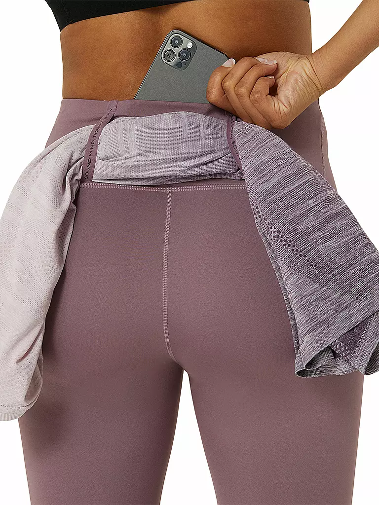 ASICS | Damen Lauftight Road High Waist Capri | rosa