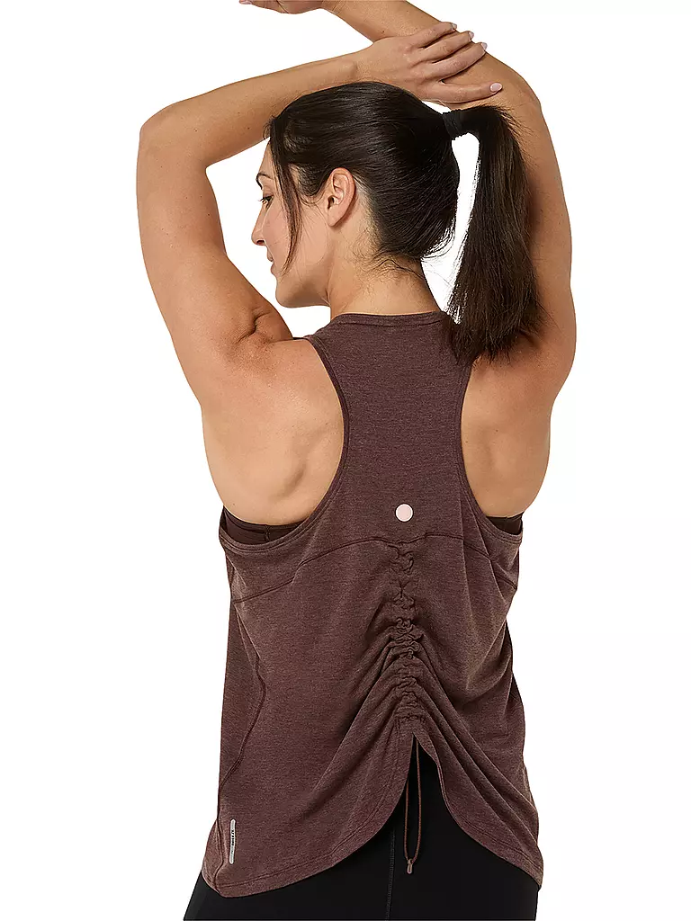 ASICS | Damen Lauftop Nagino Run Adjustable | braun
