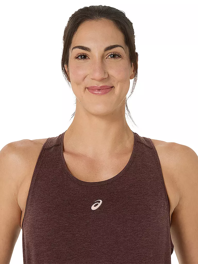 ASICS | Damen Lauftop Nagino Run Adjustable | braun