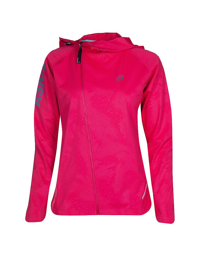 ASICS | Damen Softshell Laufjacke Fujitrail | rot