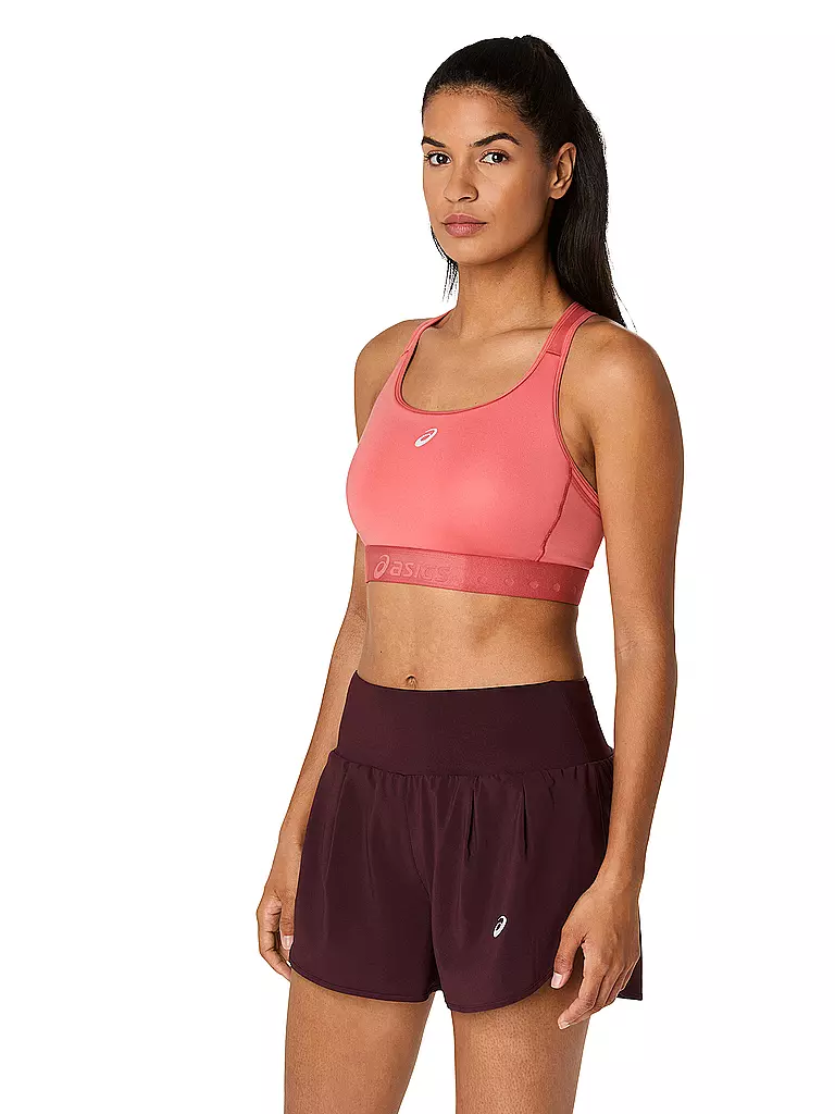 ASICS | Damen Sport-BH Compression High Support | koralle
