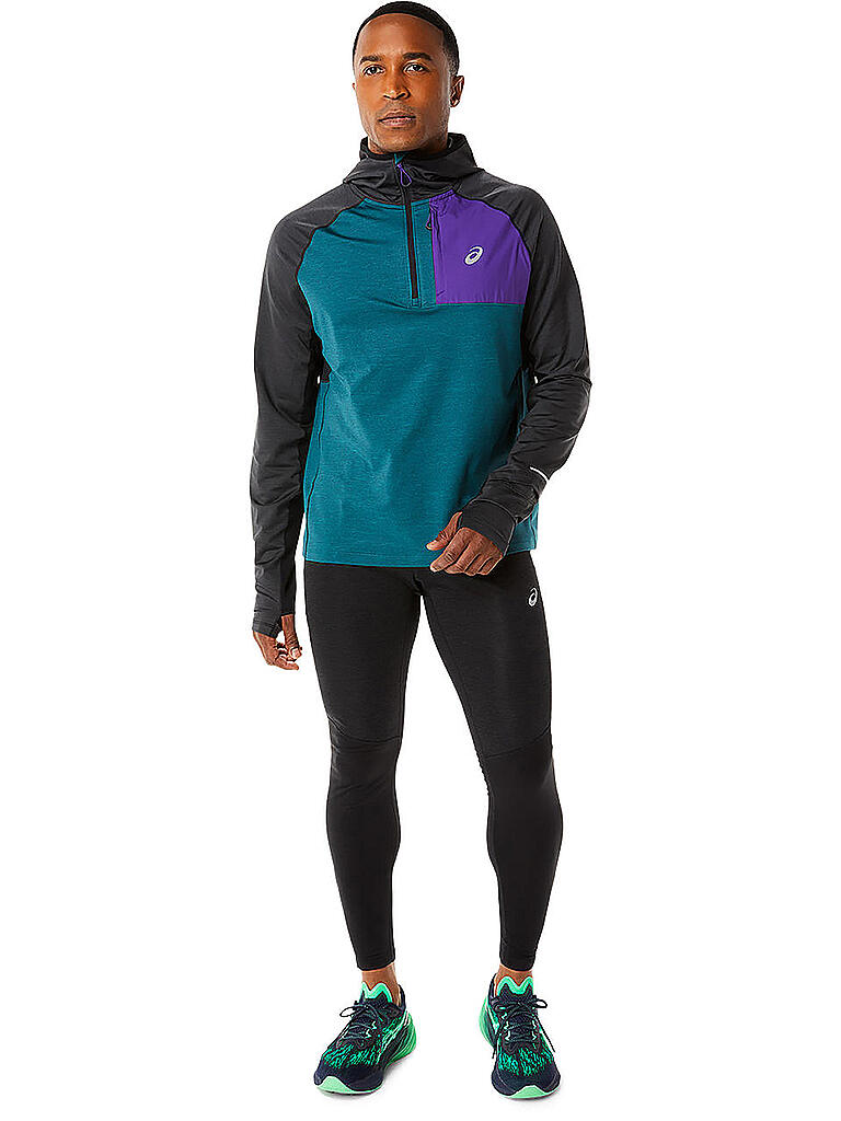 ASICS | Herren Laufhoodie Winter Run LS | petrol