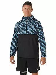 ASICS | Herren Laufjacke Wild Camo Anorak | blau