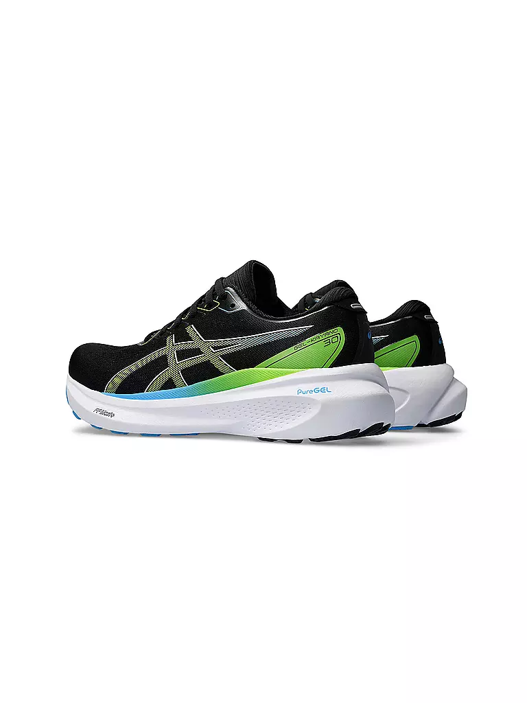 ASICS | Herren Laufschuhe Gel-Kayano™ 30 BLACK/ELECTRIC LIME | schwarz