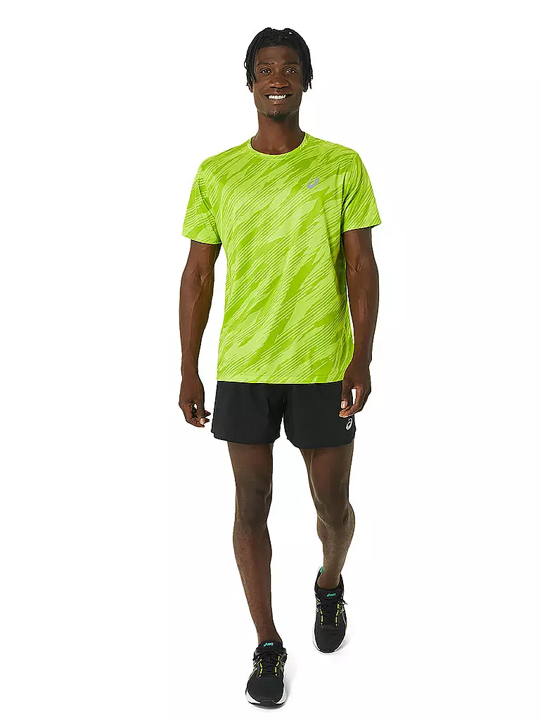 ASICS | Herren Laufshirt Core All Over Print | grün