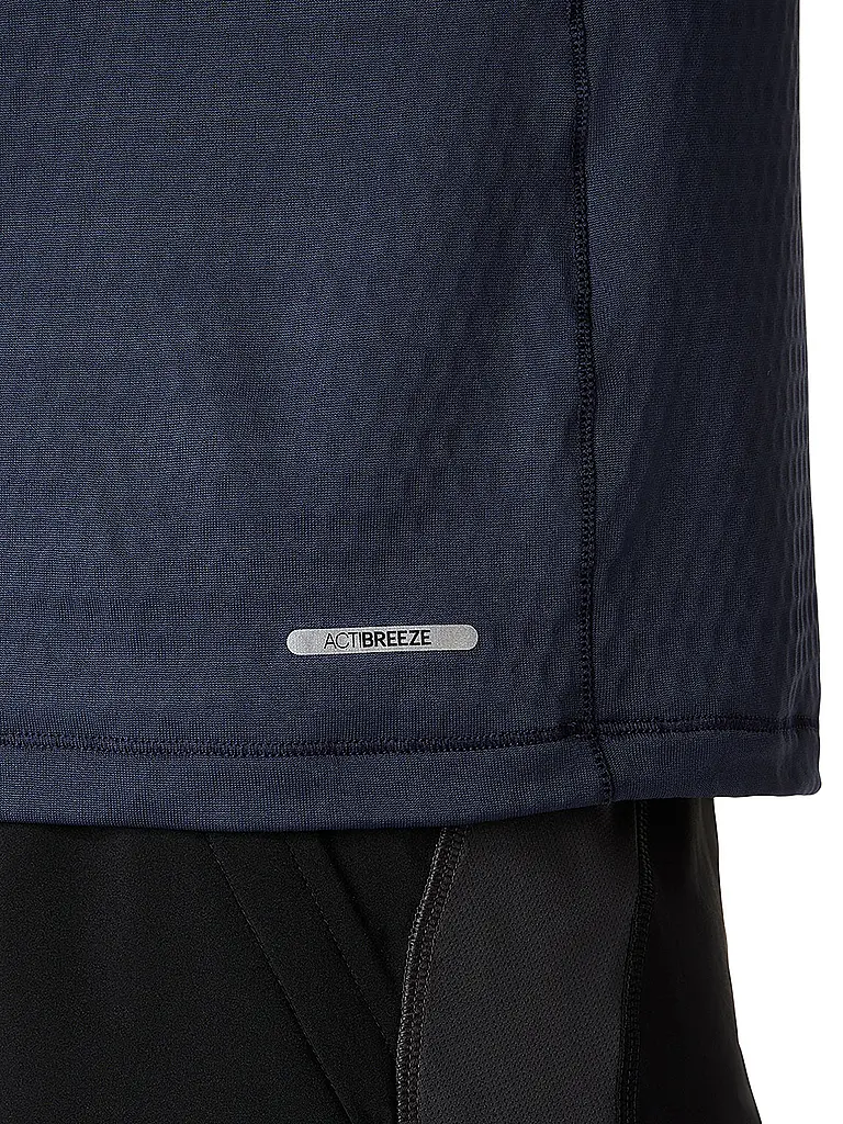 ASICS | Herren Laufshirt Hoodie Road Winter | dunkelblau