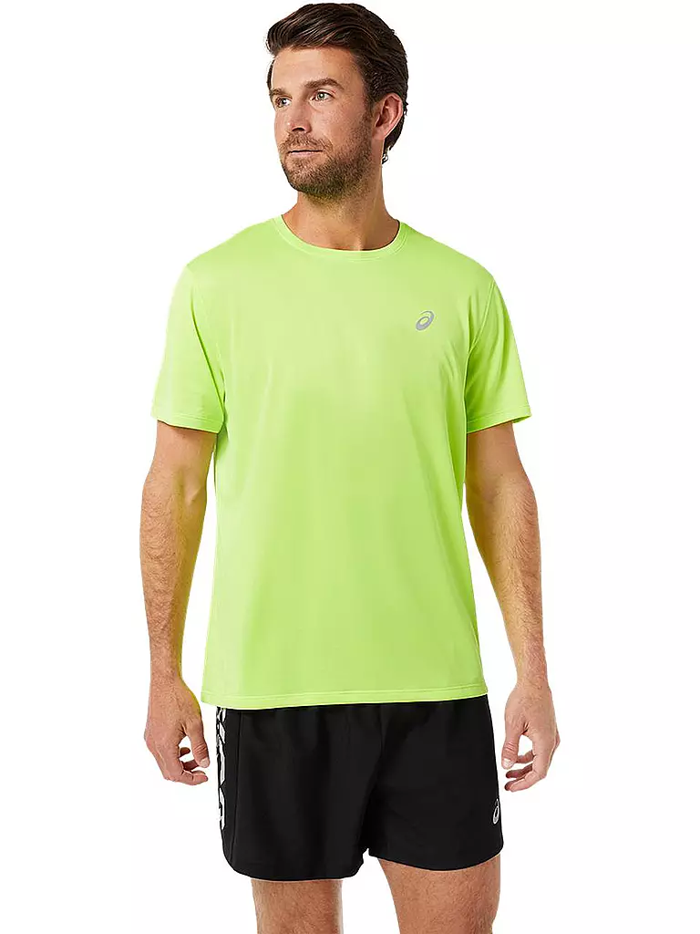 ASICS Herren Laufshirt Katakana SS Top grün