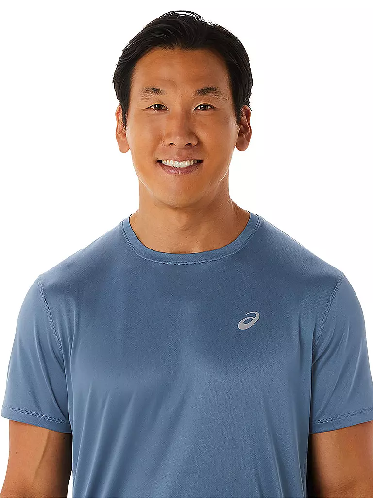 ASICS Herren Laufshirt Katakana SS Top blau | Sportshirts