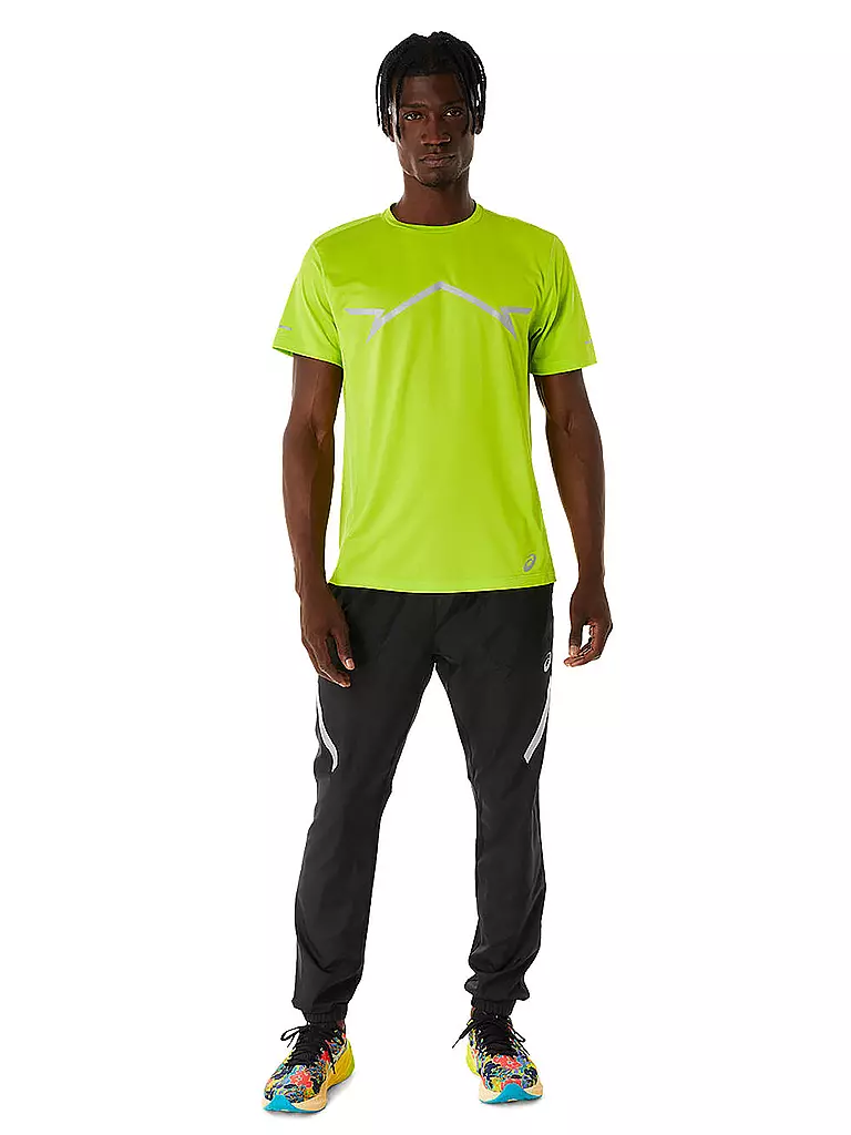 Top Herren grün LITE-SHOW™ SS ASICS Laufshirt