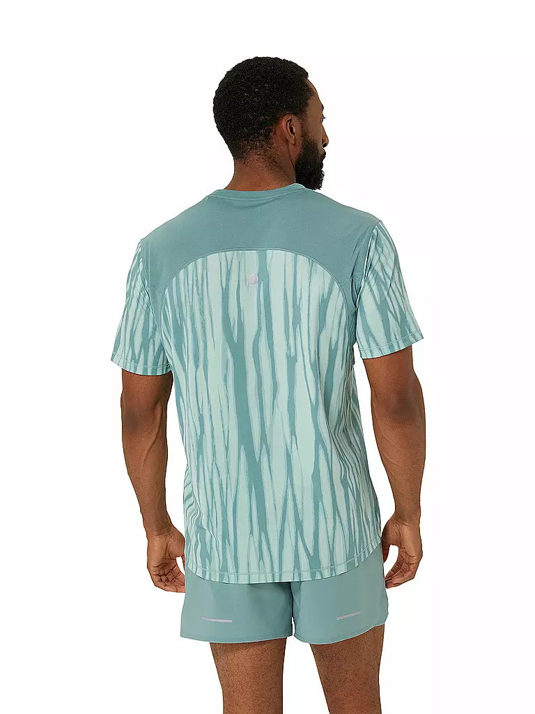 ASICS | Herren Laufshirt Road All Over Print SS Top | hellblau