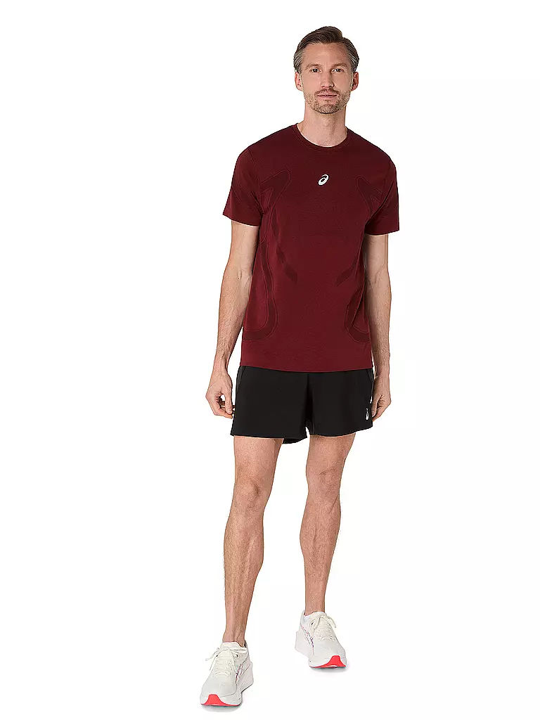 ASICS | Herren Laufshirt Road Seamless | dunkelrot