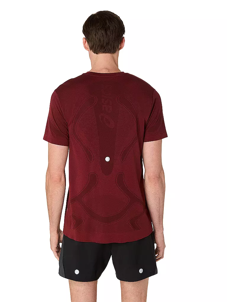 ASICS | Herren Laufshirt Road Seamless | dunkelrot