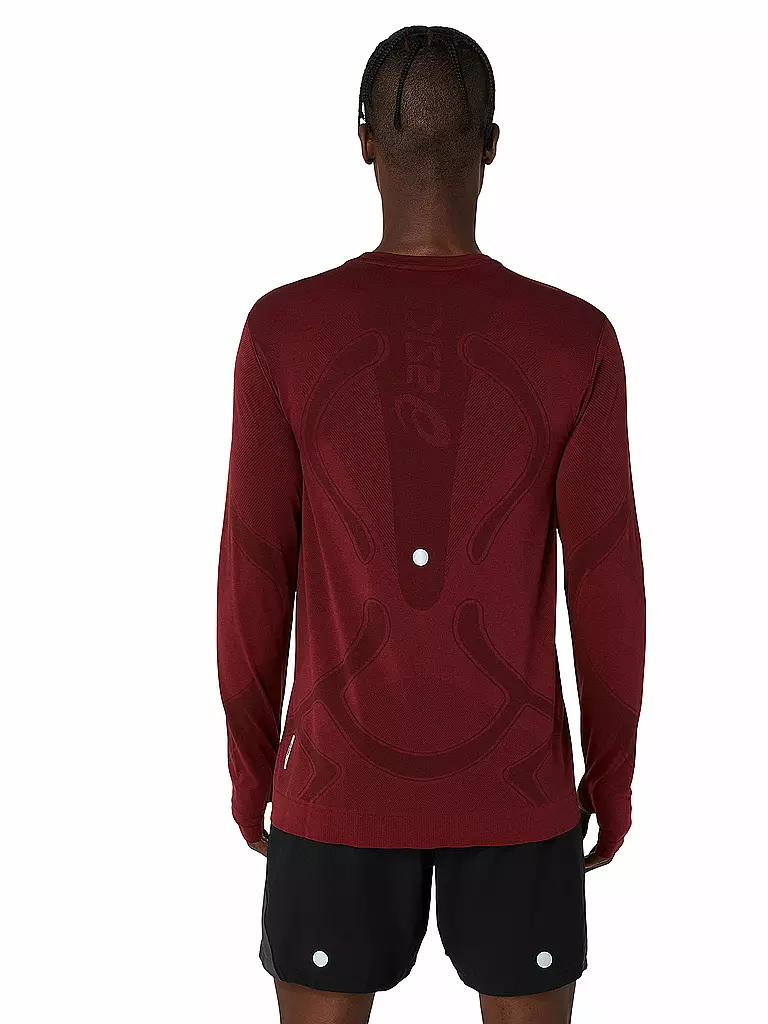 ASICS | Herren Laufshirt Road Seamless | dunkelrot