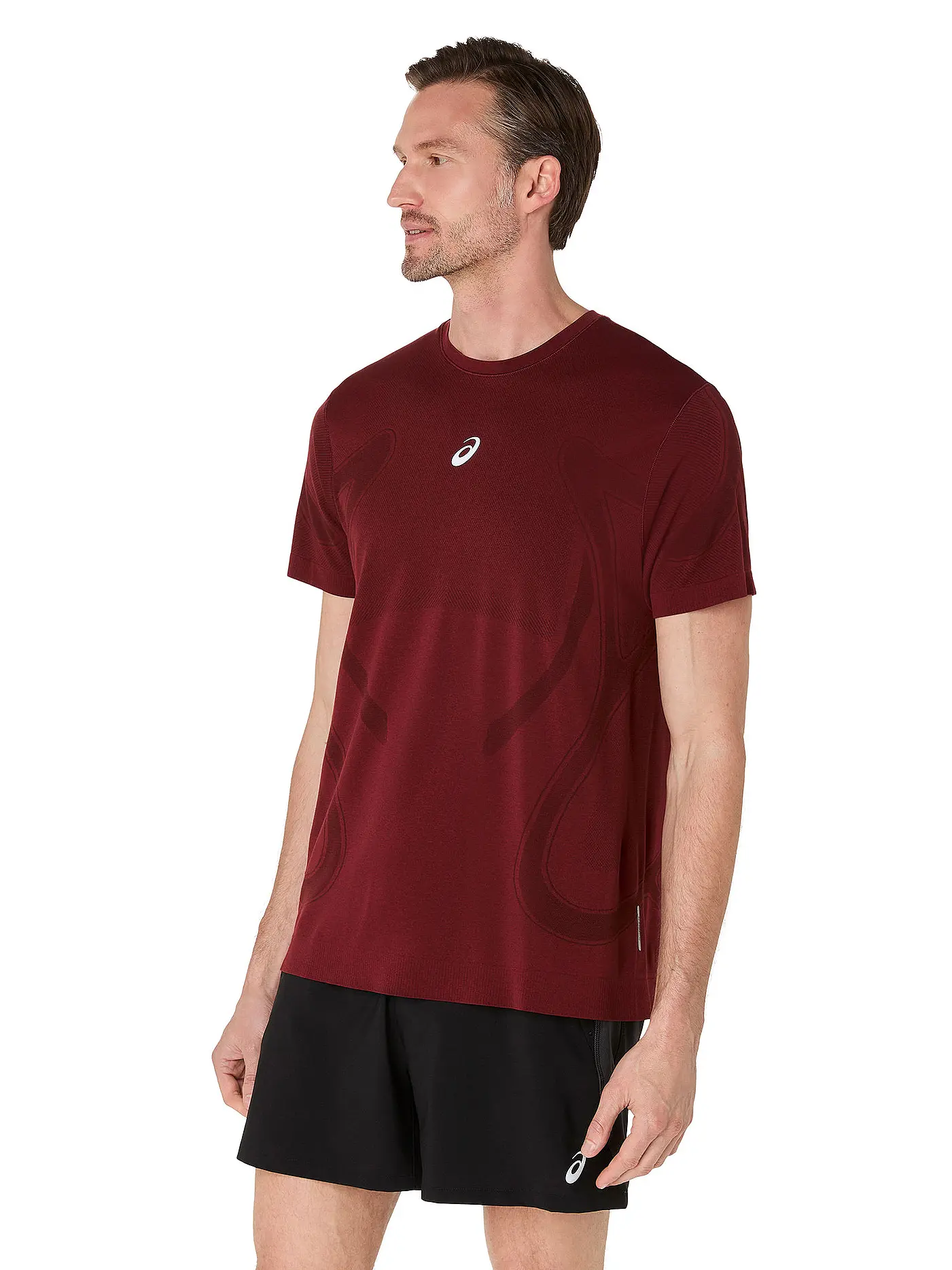 ASICS | Herren Laufshirt Road Seamless | dunkelrot
