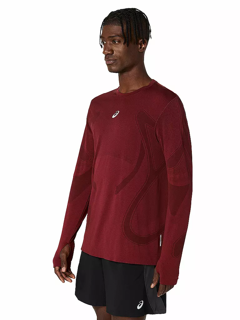 ASICS | Herren Laufshirt Road Seamless | dunkelrot