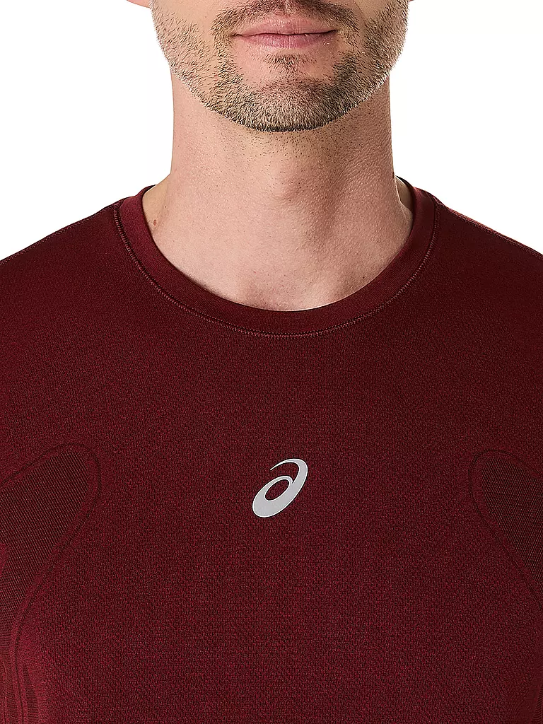 ASICS | Herren Laufshirt Road Seamless | dunkelrot