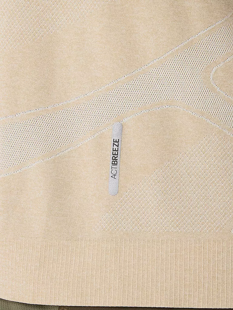 ASICS | Herren Laufshirt Road Seamless | beige