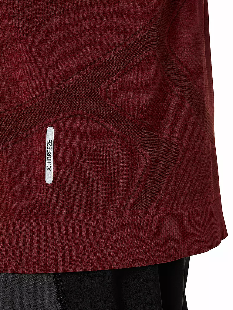 ASICS | Herren Laufshirt Road Seamless | dunkelrot