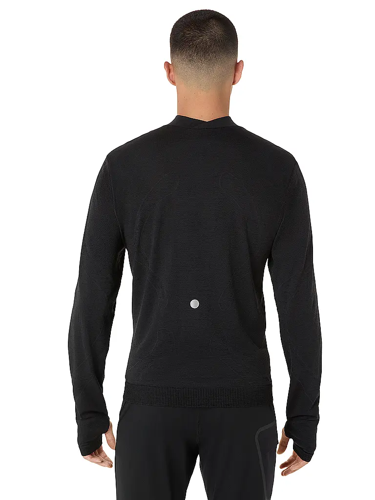 ASICS | Herren Laufshirt Road Winter Seamless | schwarz