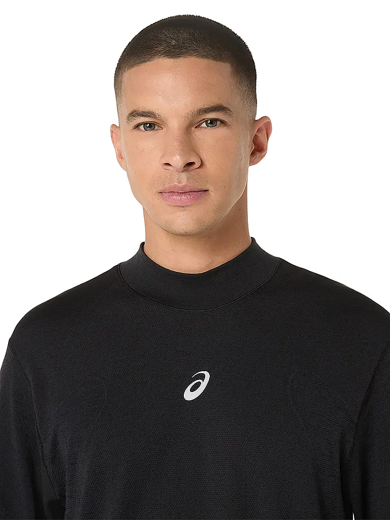 ASICS | Herren Laufshirt Road Winter Seamless | schwarz