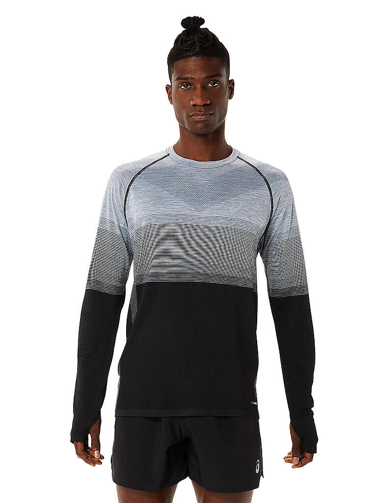 ASICS | Herren Laufshirt Seamless LS Top | schwarz