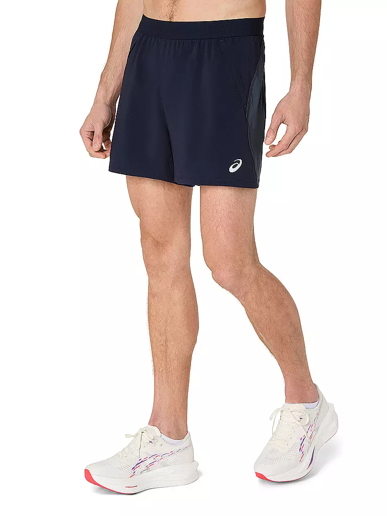 ASICS | Herren Laufshort Road 5inch | dunkelblau