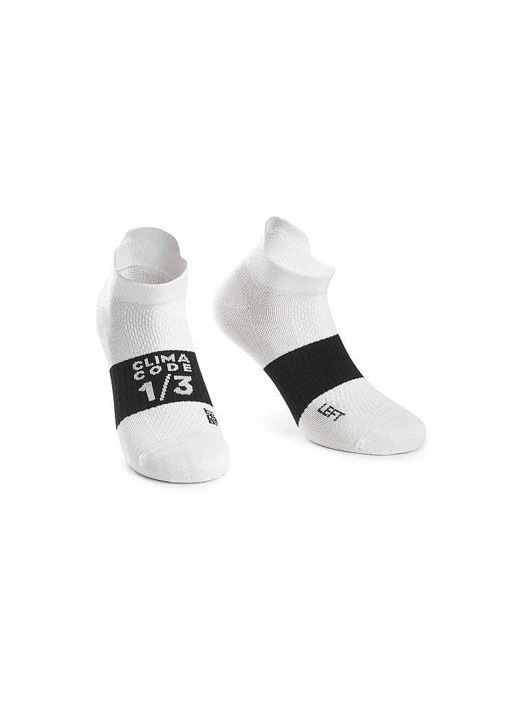 ASSOS Damen Bikesocken Hot Summer weiß | 35-38