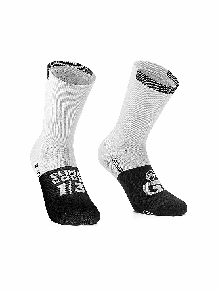 ASSOS | Herren Radsocken GT Socks C2 | weiss