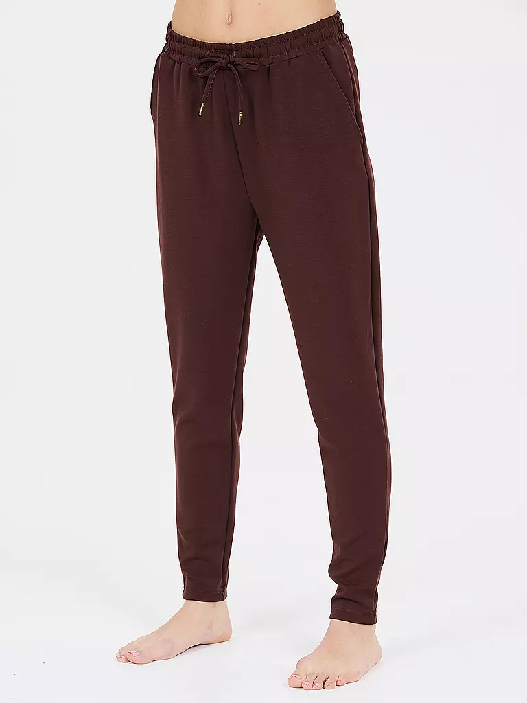ATHLECIA |  Damen Fitnesshose Jacey  | dunkelrot