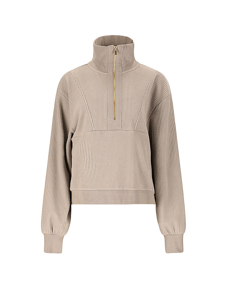 ATHLECIA Damen Sweater Reiley HalfZip hellgrau | 34 — Bild 2