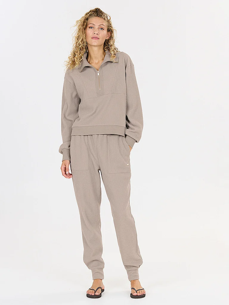 ATHLECIA Damen Jogginghose Reiley hellgrau | 40 — Bild 3