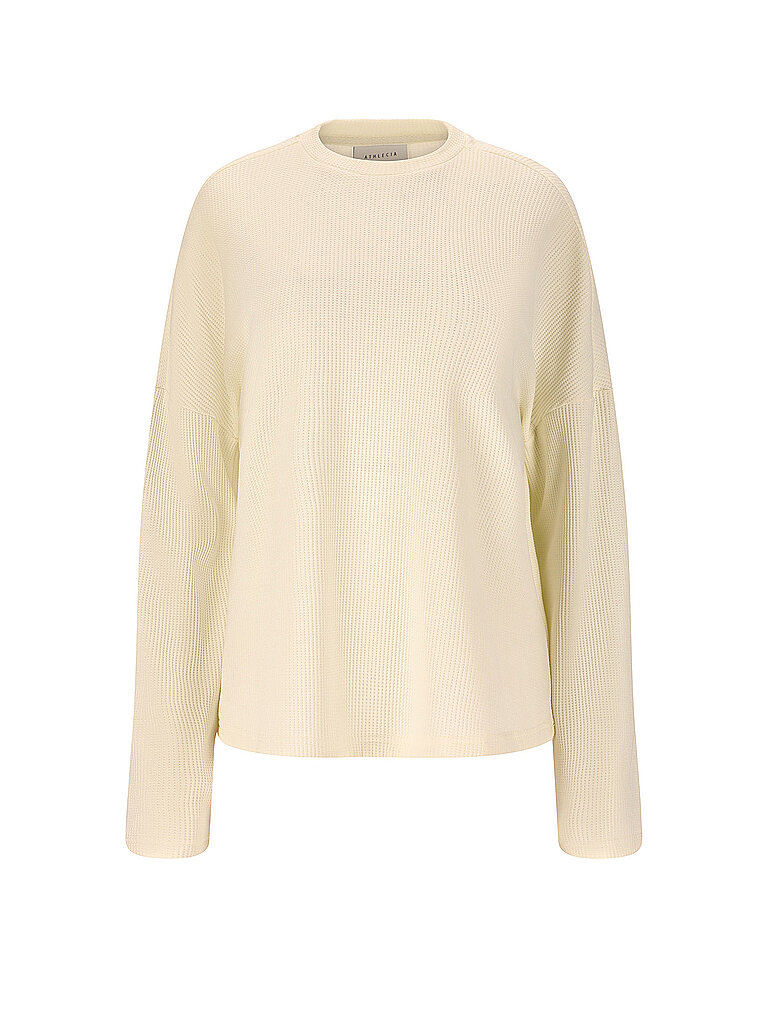 ATHLECIA Damen Sweater Cardall Waffle hellgrau | 38 — Bild 2