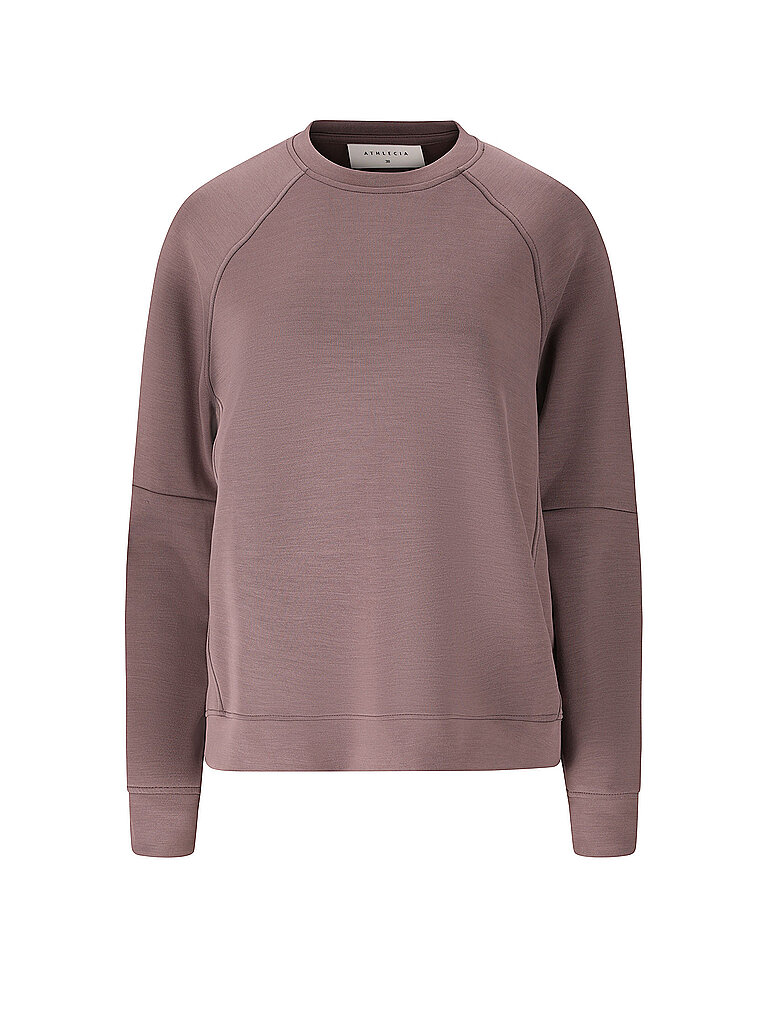 ATHLECIA Damen Fitnesssweater Jacey Crew Neck beere | 34 — Bild 2