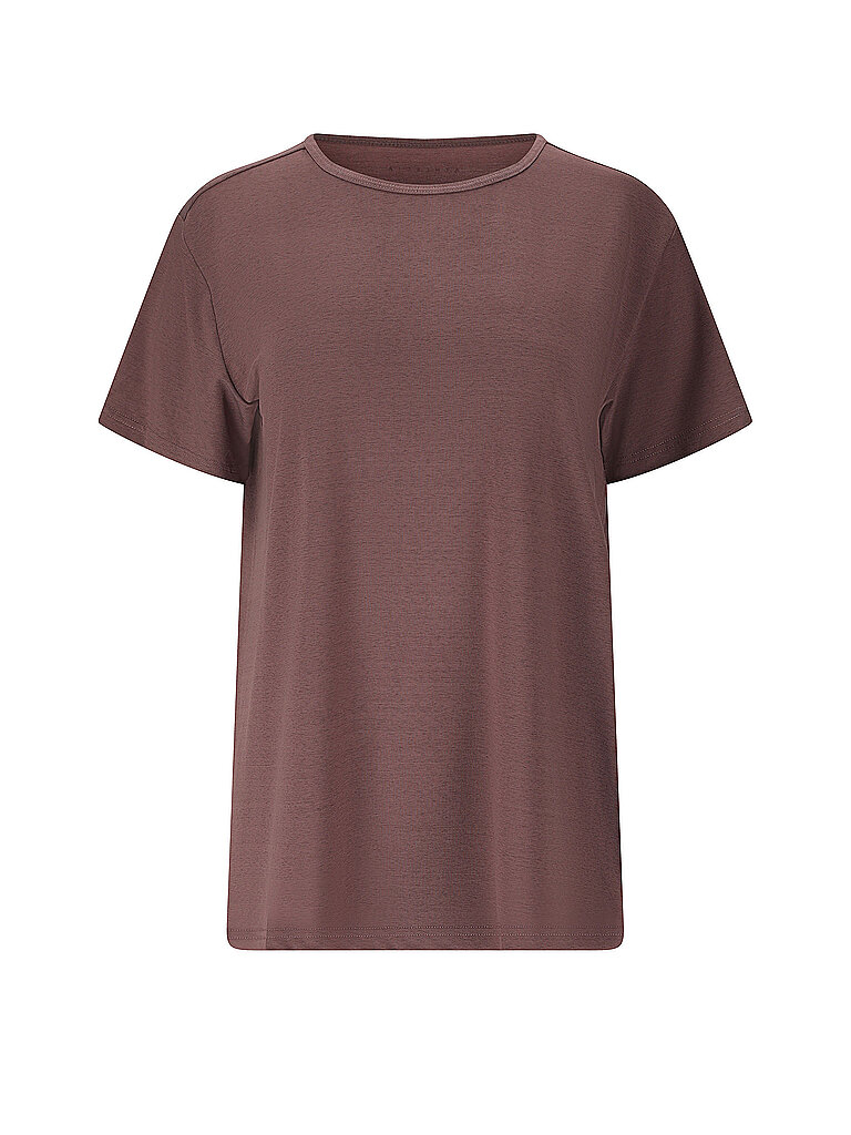 ATHLECIA Damen Fitnessshirt Lizzy V2 Slub beere | 34