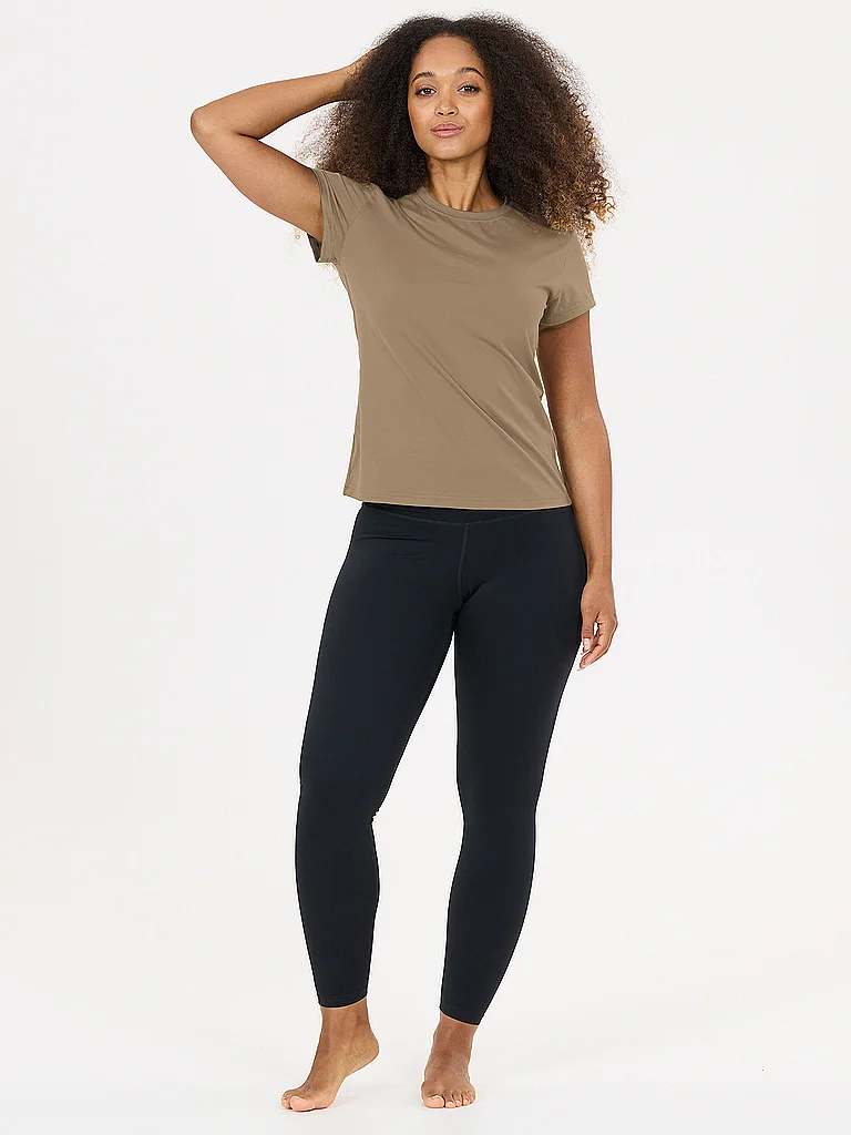 ATHLECIA Damen Fitnessshirt Almi V2 olive | 36 — Bild 3