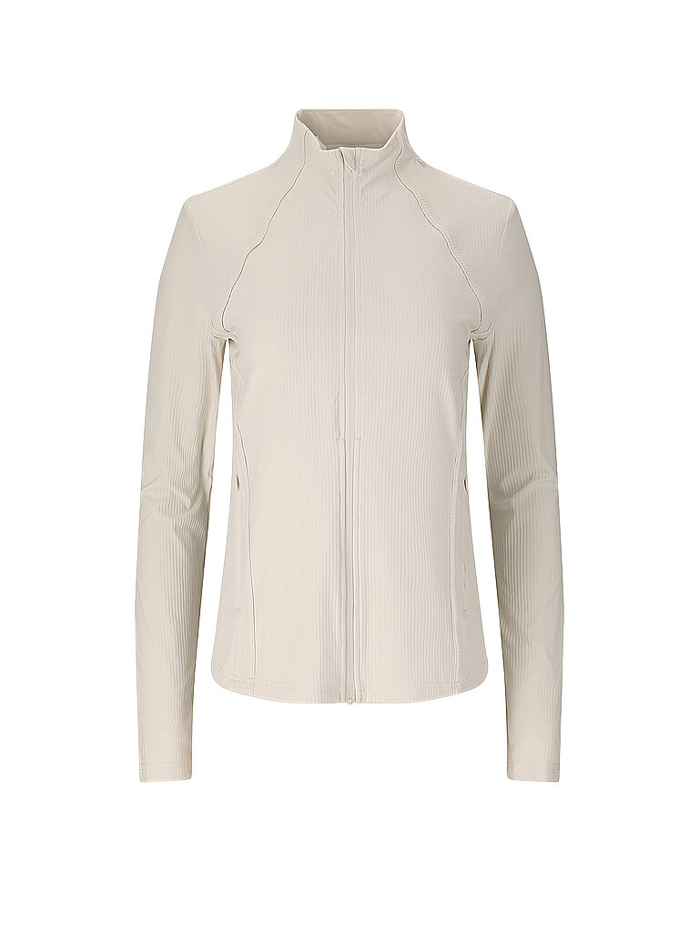 ATHLECIA Damen Fitnessjacke Thrine hellgrau | 36