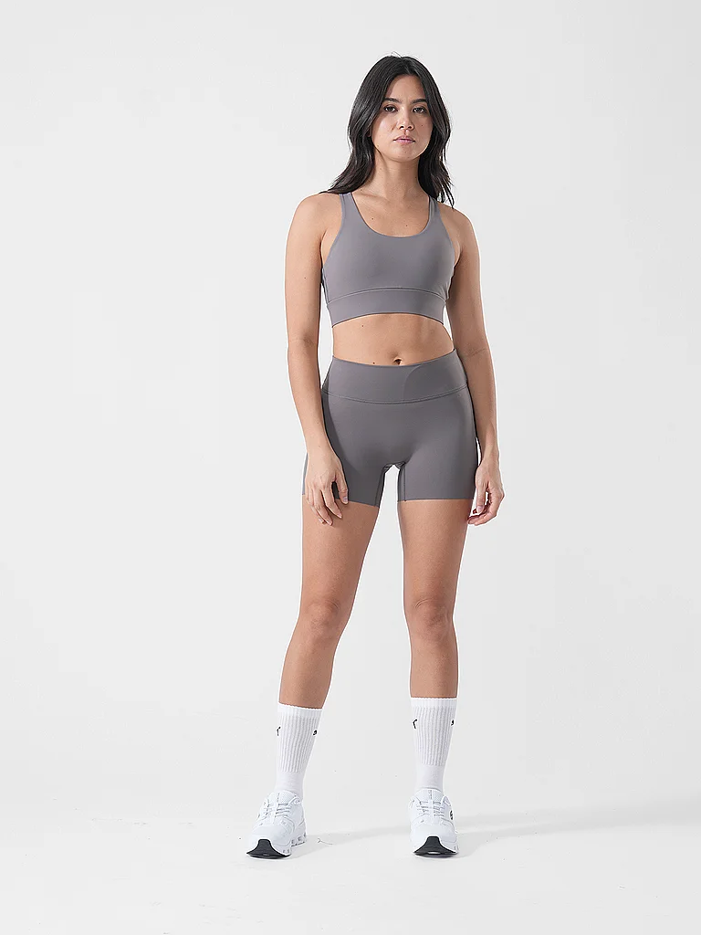ATHLECIA Damen Fitnessshorts Luxe braun | 34 — Bild 3