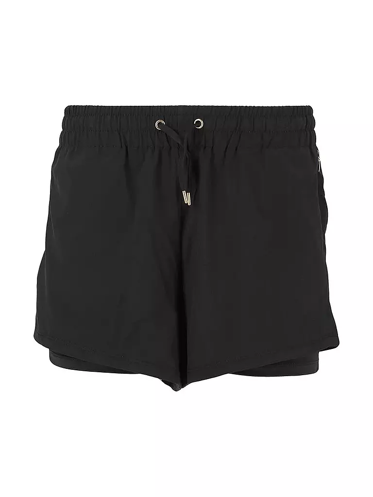 ATHLECIA | Damen 2in1 Short Timmie | schwarz