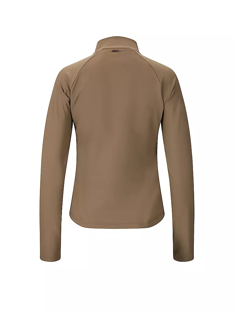 ATHLECIA | Damen Fitness Zipshirt Midory | creme
