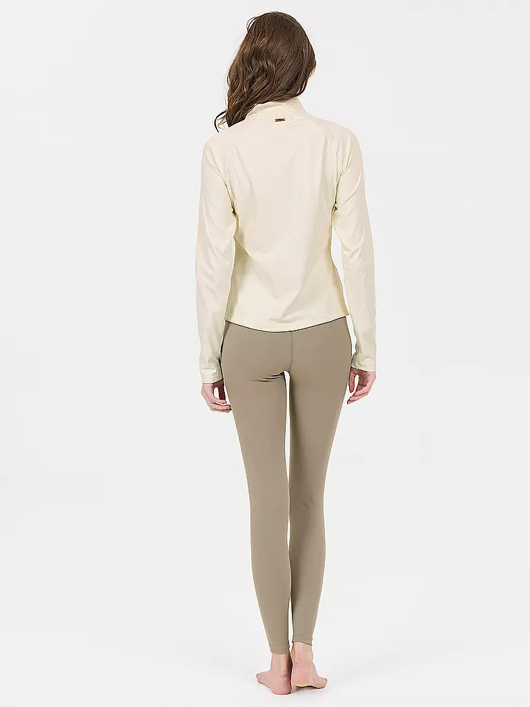 ATHLECIA | Damen Fitness Zipshirt Midory | braun
