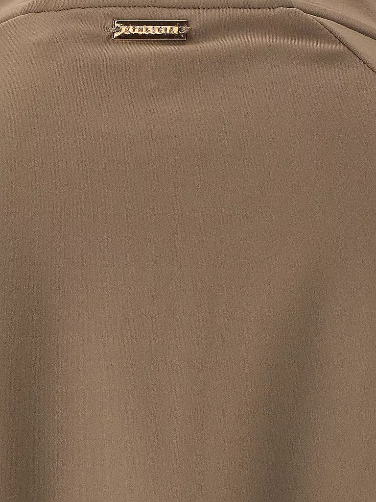 ATHLECIA | Damen Fitness Zipshirt Midory | creme