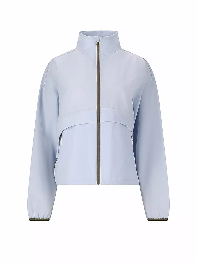 ATHLECIA | Damen Fitnessjacke Narros Woven | hellblau