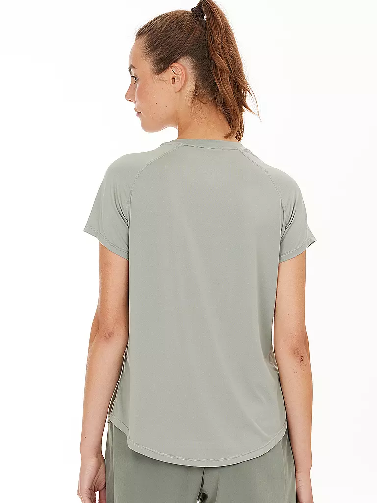 ATHLECIA | Damen Fitnessshirt Gaina  | olive